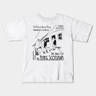 The Tales Of The Flying Scotsman Kids T-Shirt